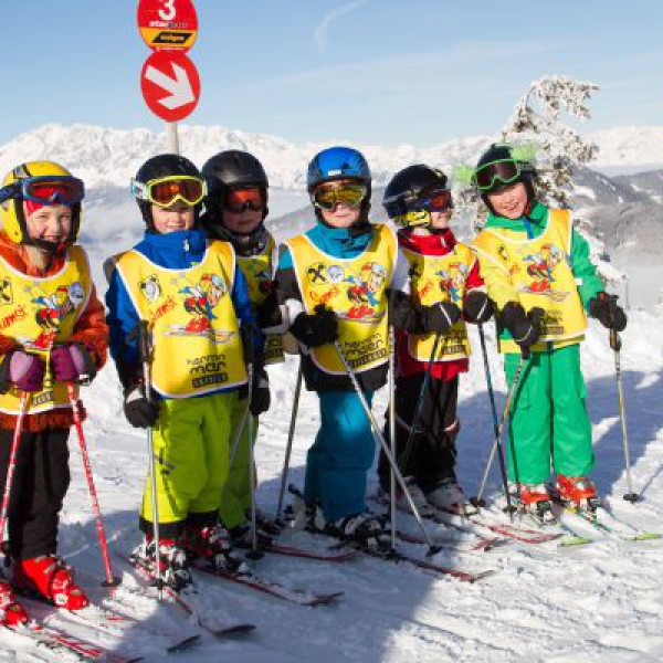 Skiklasje met kinderen