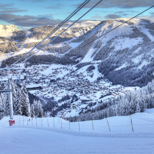 Winter in Châtel